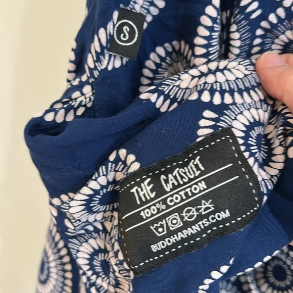 Buddha Pants Catsuit harem halter romper - Picture 10 of 12